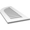 Ekena Millwork Quarter Round Top Left Surface Mount PVC Gable Vent w/ 3-1/2"W x 1"P Standard Frame, 16"W x 36"H GVPQL16X3601SN - alternate 5